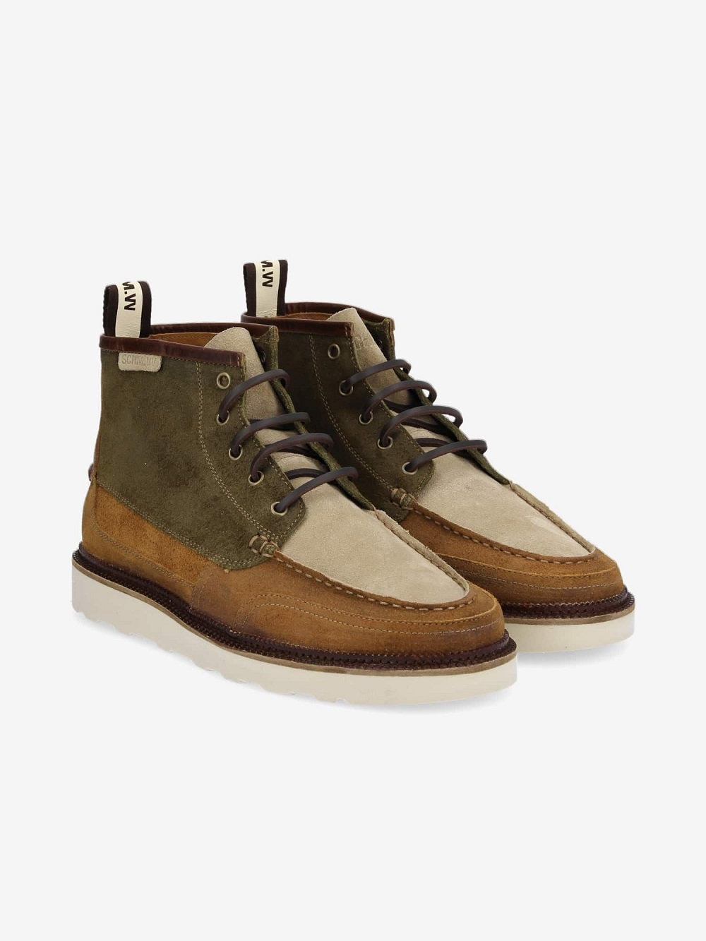 BOOTS SCHMOOVE DOC MID ARMY CHESTNUT